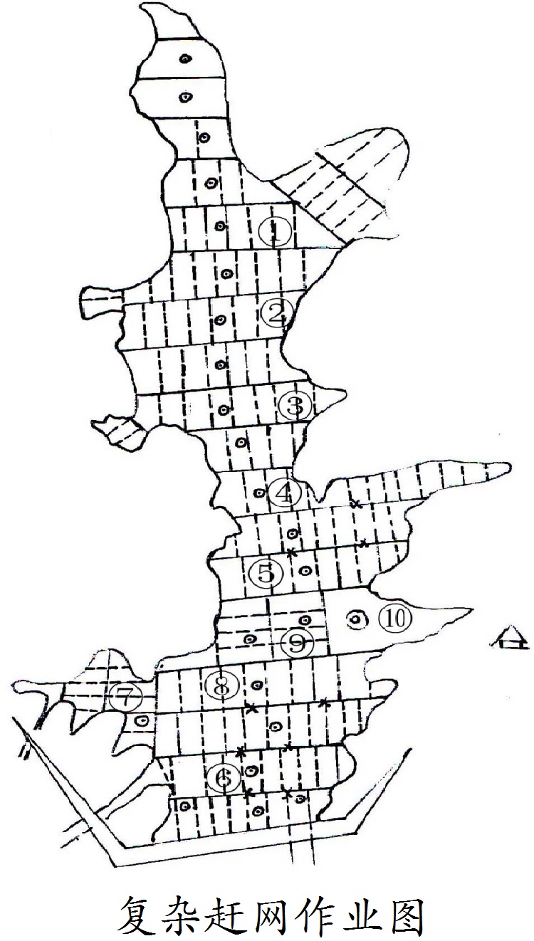 张网 八字网 八字网箱 综合渔具渔法