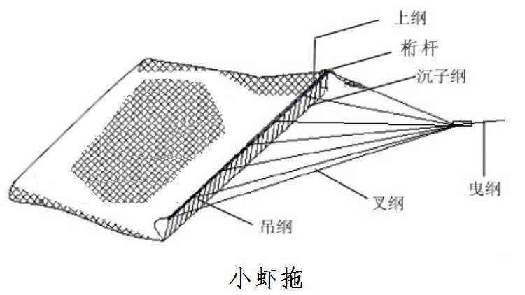 虾拖网 虾拖 淡水 拖网 桁杆底拖网 