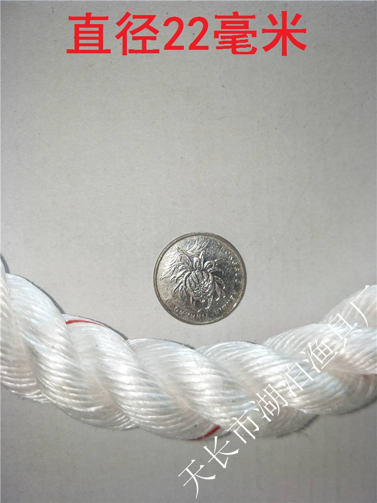缆绳 白扁丝绳 聚丙烯 聚丙烯绳